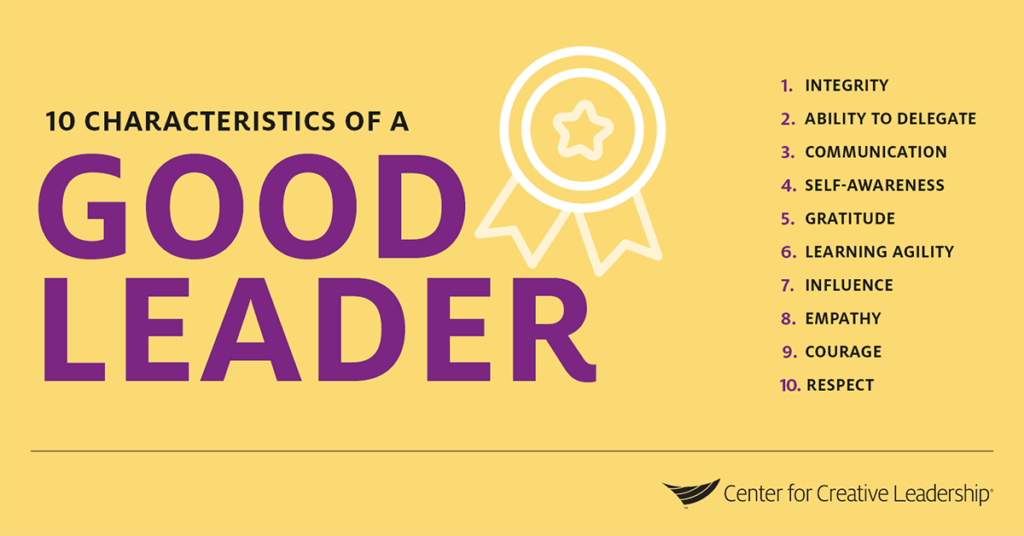 a good leader characteristics essay